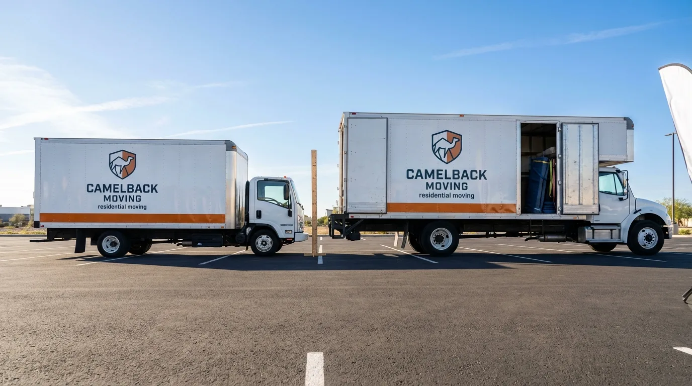 Moving truck size capacity guide in Surgoinsville